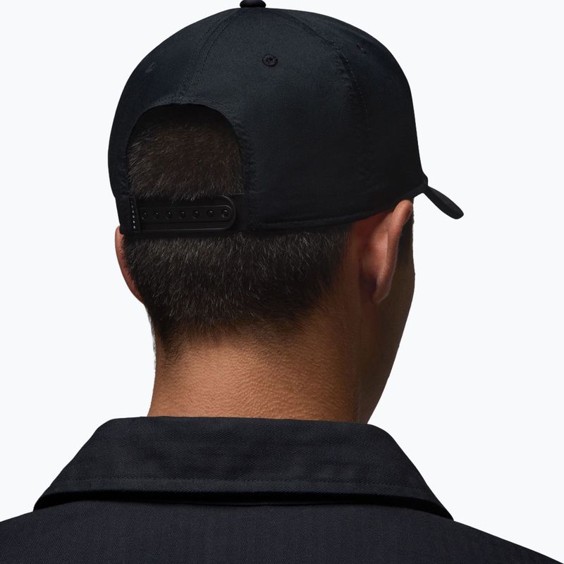Кепка Jordan Rise Structured Curved-Bill black/white 11