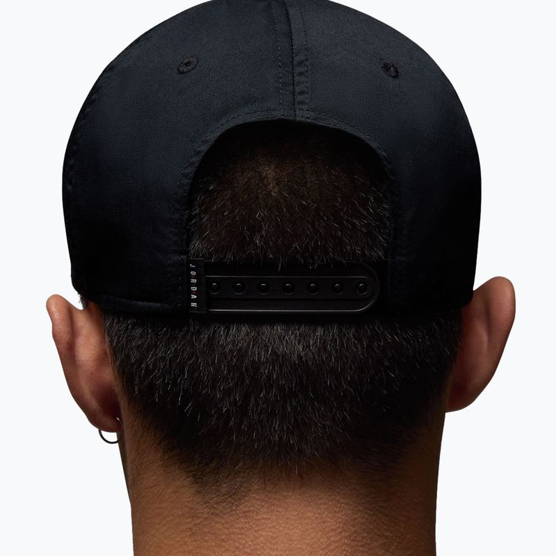 Кепка Jordan Rise Structured Curved-Bill black/white 12