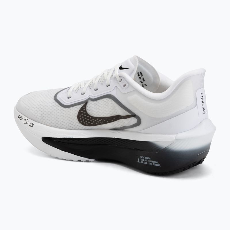 Кросівки для бігу чоловічі Nike Zoom Fly 6 white/smoke grey/metallic silver/black 3
