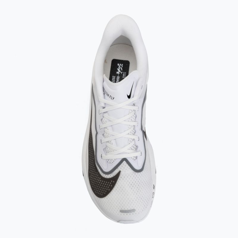 Кросівки для бігу чоловічі Nike Zoom Fly 6 white/smoke grey/metallic silver/black 5