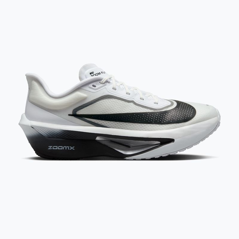 Кросівки для бігу чоловічі Nike Zoom Fly 6 white/smoke grey/metallic silver/black 8