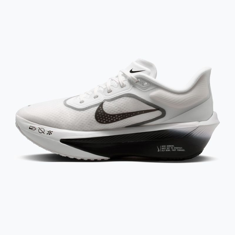 Кросівки для бігу жіночі Nike Zoom Fly 6 white/smoke grey/metallic silver/black 2