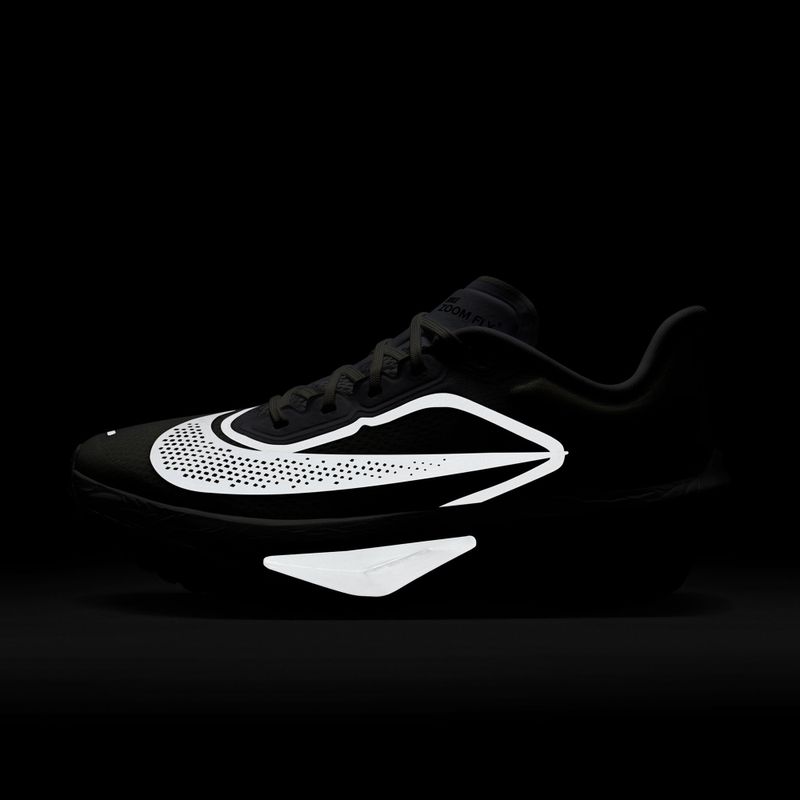 Кросівки для бігу жіночі Nike Zoom Fly 6 white/smoke grey/metallic silver/black 5
