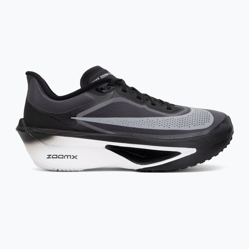 Чоловічі бігові кросівки Nike Zoom Fly 6 black/light smoke grey/white 2