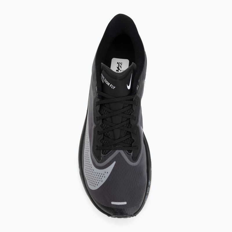 Чоловічі бігові кросівки Nike Zoom Fly 6 black/light smoke grey/white 5