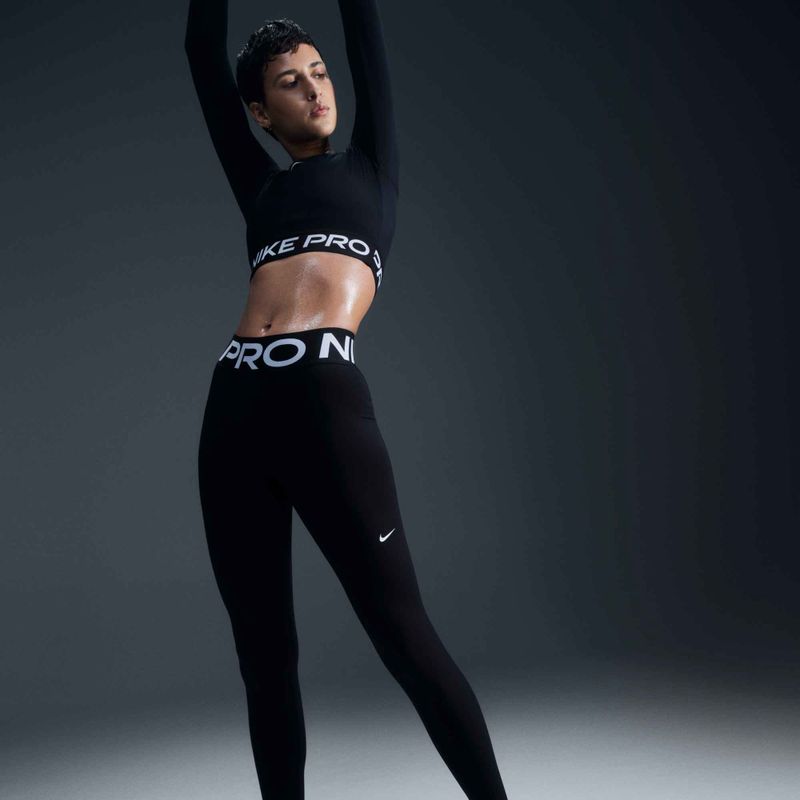 Легінси для тренувань жіночі Nike Pro Sculpt black/white 7
