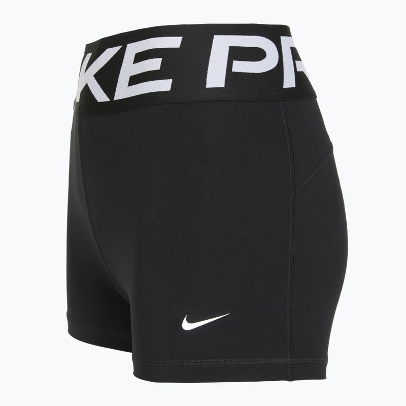 Шорти жіночі Nike Pro Sculpt High Waisted 3" Biker black/white 8