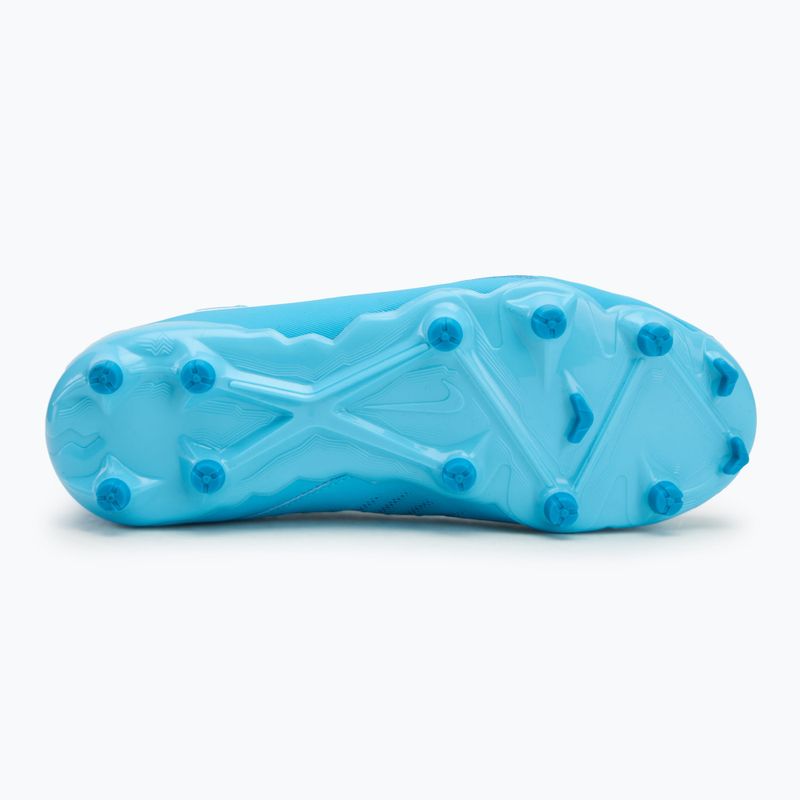 Кросівки футбольні дитячі Nike Phantom Luna 2 Academy FG/MG blue fury/white 4