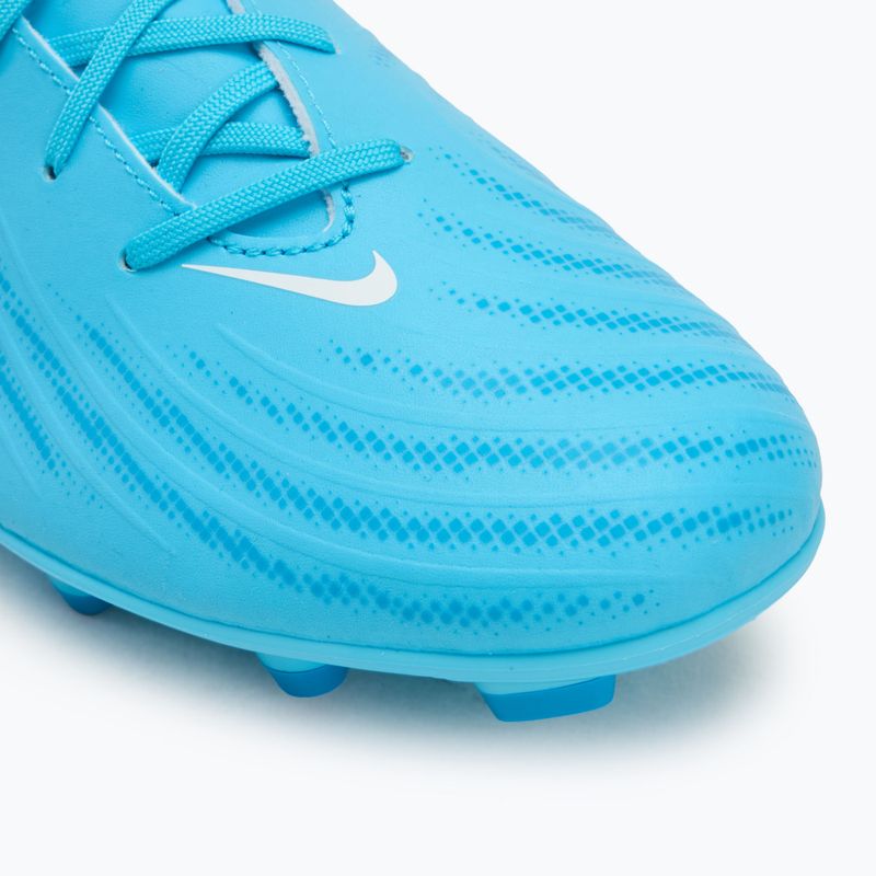 Кросівки футбольні чоловічі Nike Phantom GX 2 Club FG/MG blue/fury white 7