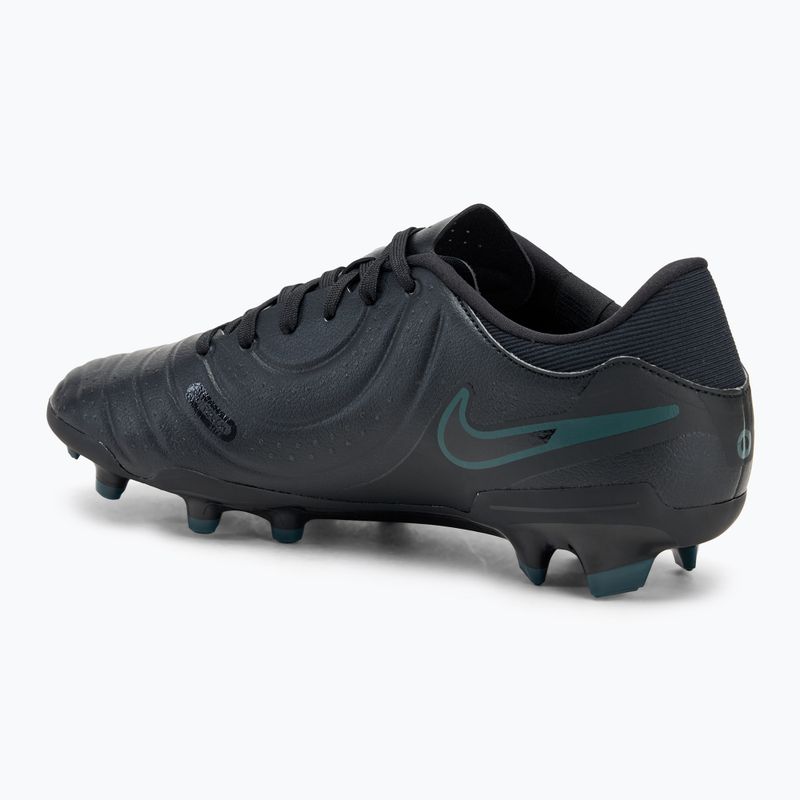 Чоловічі футбольні бутси Nike Tiempo Legend 10 Academy FG/MG чорні/глибокі джунглі/чорні 3