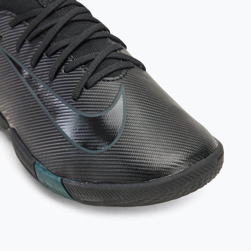 Кросівки футбольні дитячі Nike Mercurial Vapor 16 Academy IC black/deep jungle/black 7