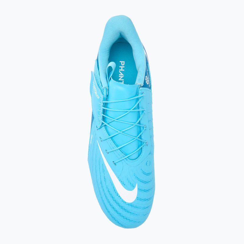 Кросівки футбольні чоловічі Nike Phantom GX 2 Academy EasyOn blue fury/white 5
