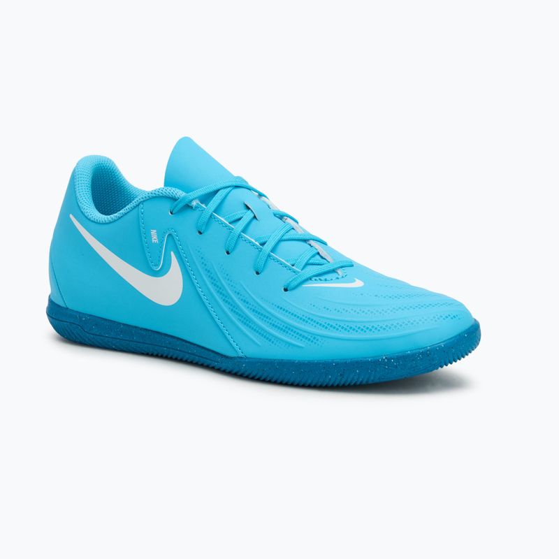 Кросівки футбольні чоловічі Nike Phantom GX 2 Club IC blue fury/white