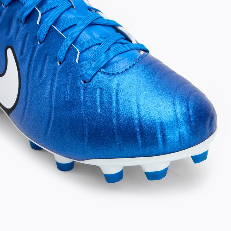 Дитячі футбольні бутси Nike Tiempo Legend 10 Academy FG/MG soar white 7