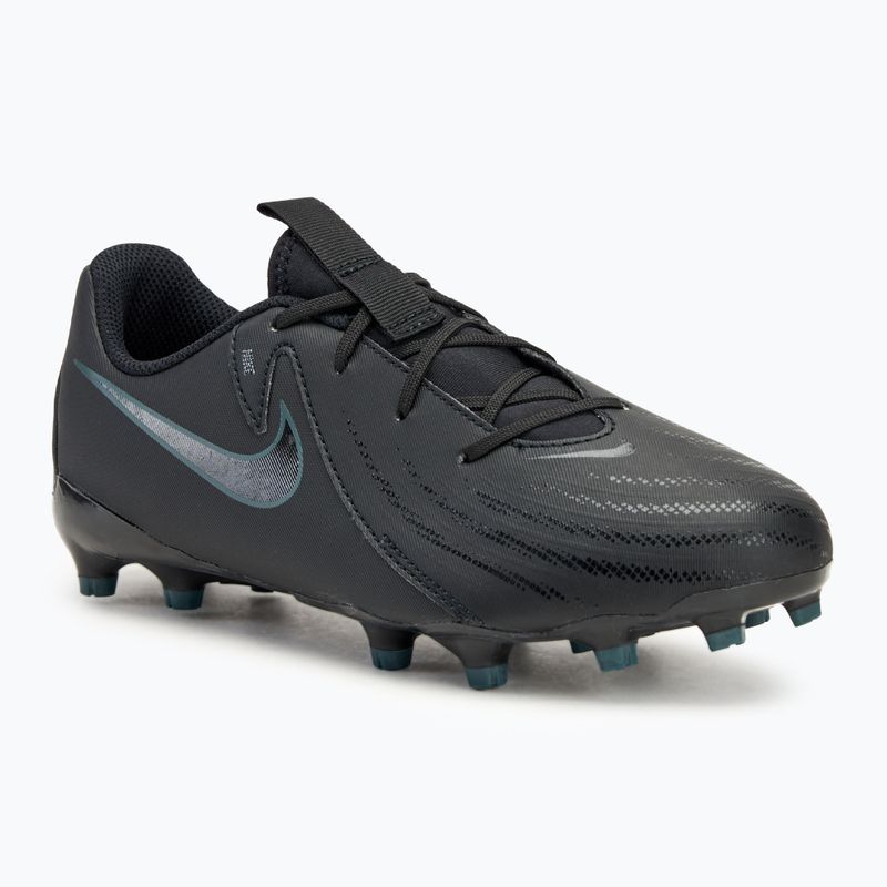 Футбольні бутси Nike Phantom GX II Academy FG/MG Junior чорні/глибокі джунглі/чорні