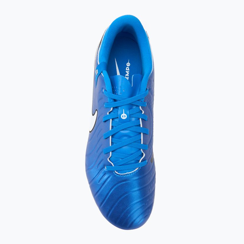 Чоловічі футбольні бутси Nike Tiempo Legend 10 Academy FG/MG soar/білі 5