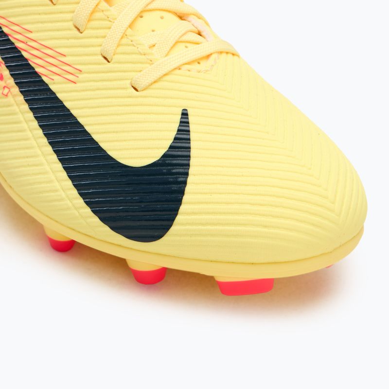 Кросівки футбольні дитячі Nike Vapor 16 Club Kylian Mbappe FG/MG light laser orange/armory navy 7