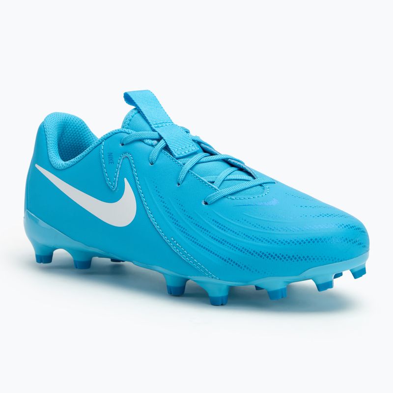 Дитячі футбольні бутси Nike Phantom GX II Academy FG/MG Junior сині фурія/білі