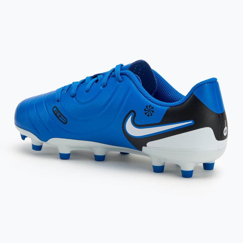 Дитячі футбольні бутси Nike Tiempo Legend 10 Club FG/MG парити / білі 3