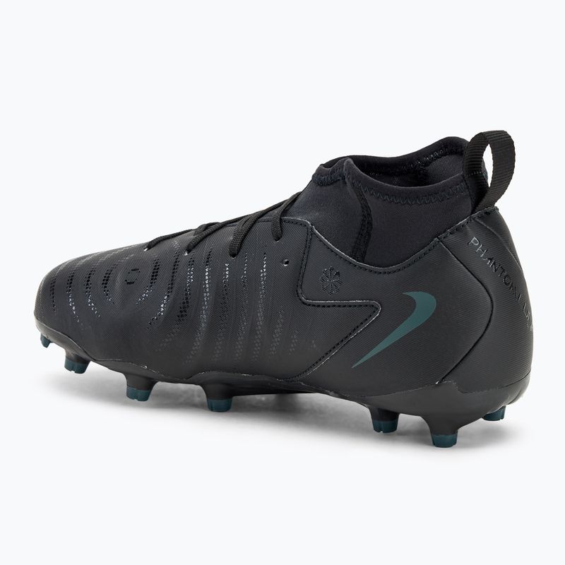 Кросівки футбольні дитячі Nike Phantom Luna 2 Academy FG/MG black/deep jungle/black 3