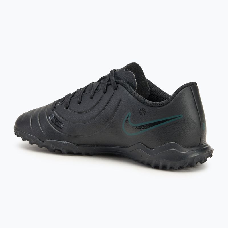 Кросівки футбольні чоловічі Nike Tiempo Legend 10 Club TF black/deep jungle/black 3