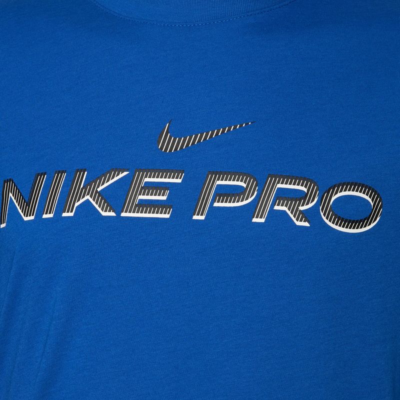 Футболка для тренувань чоловіча Nike Dri-Fit Fitness dame royal 3