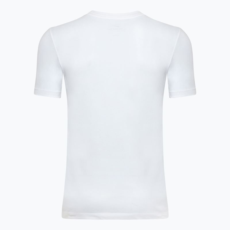 Футболка для тренувань чоловіча Nike Dri-Fit Fitness white 2