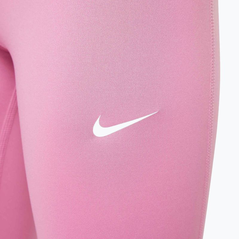 Легінси дитячі Nike Pro Dri-FIT magic flamingo/white 5