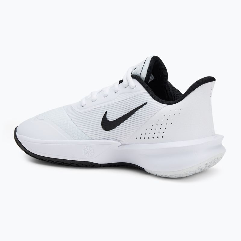 Кросівки баскетбольні чоловічі Nike Precision 7 white/black 3