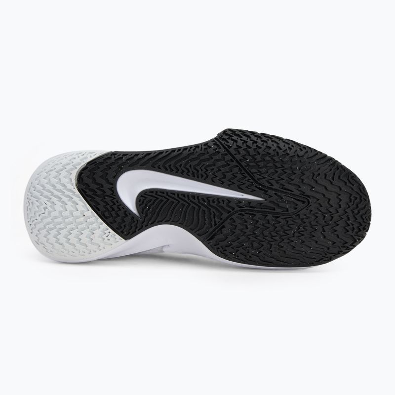 Кросівки баскетбольні чоловічі Nike Precision 7 white/black 4