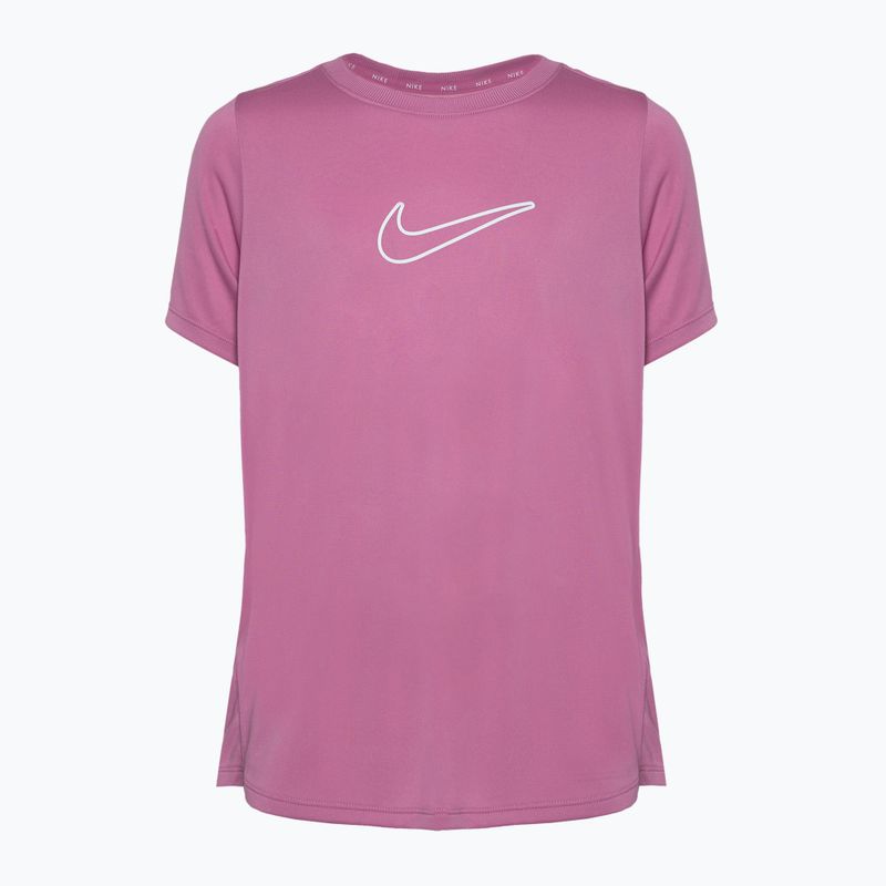 Футболка дитяча Nike One Dri-Fit magic flamingo/white