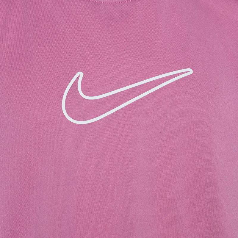 Футболка дитяча Nike One Dri-Fit magic flamingo/white 3