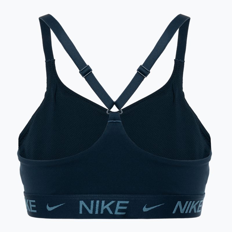 Тренувальний бюстгальтер Nike Dri-Fit Indy Light Support темно-синій 2