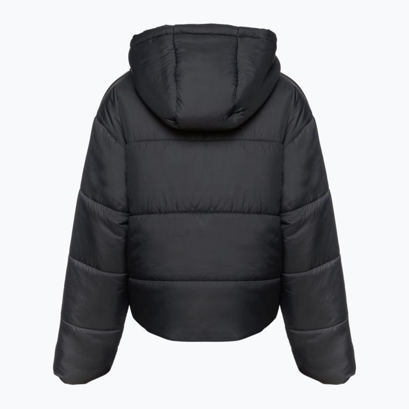 Жіночий пуховик Nike Sportswear Classic Puffer Therma-Fit чорно-білий 2