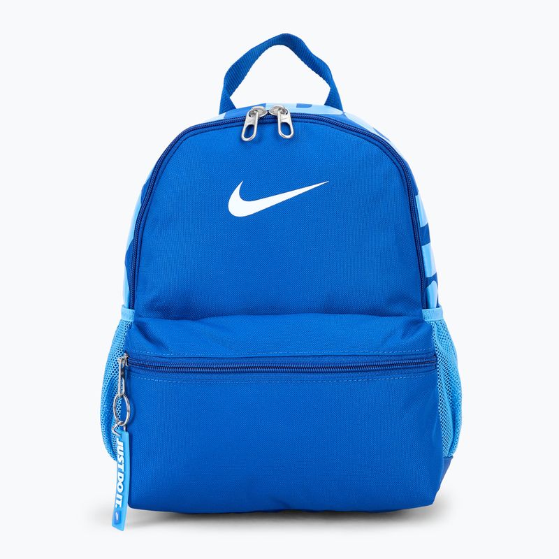 Дитячий міський рюкзак Nike Brasilia Just Do It Mini 11 л ігровий королівський / чорний