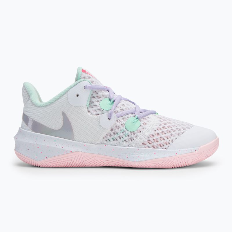 Взуття для волейболу Nike Zoom Hyperspeed Court SE білий/м’ятна піна/сірий/фіолетовий туман/рожевий піна 2