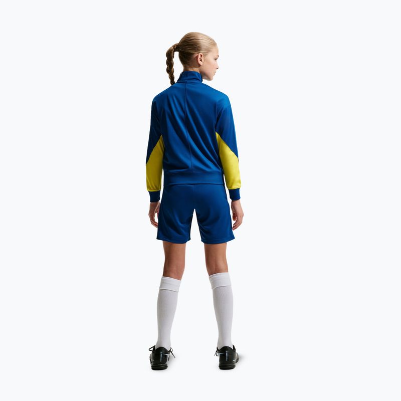 Шорти футбольні дитячі Nike FC Barcelona Strike SE Jr gym blue/opti yellow/opti yellow 4