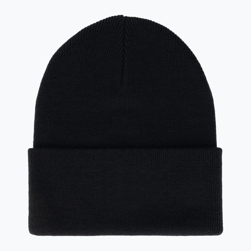 Шапка зимова Nike Peak Swoosh Beanie black/white 2