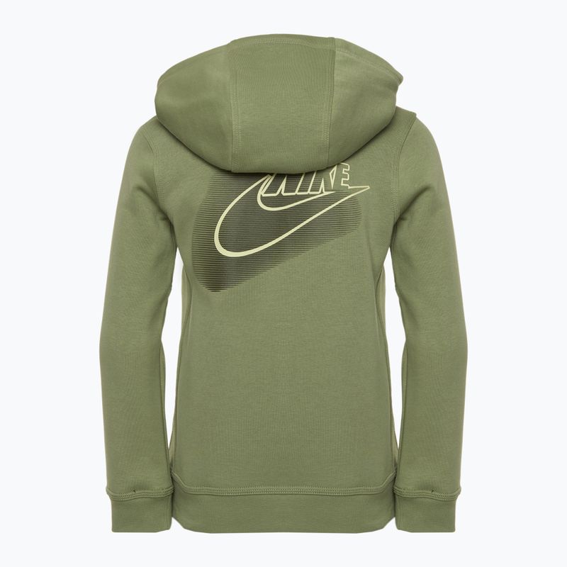 Дитячий світшот Nike Sportswear Standard Issue оливково-зелений 2