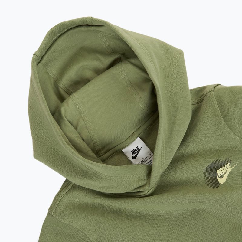Дитячий світшот Nike Sportswear Standard Issue оливково-зелений 5