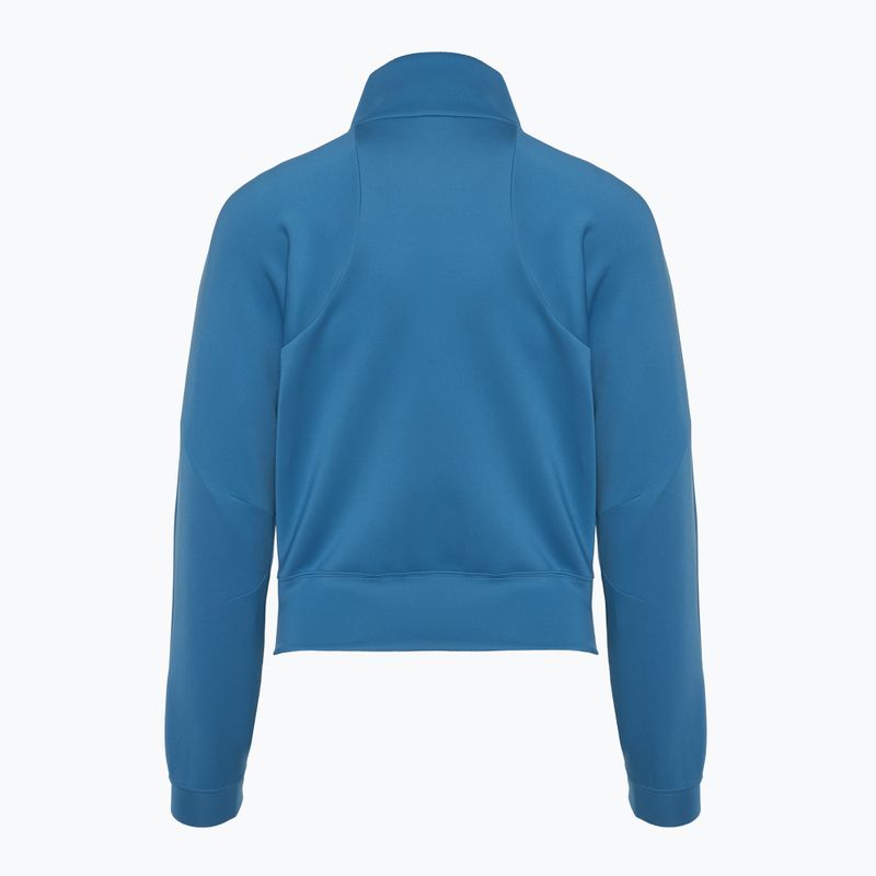 Кофта тенісна жіноча Nike Court Dri-Fit Heritage FZ aegean storm / aegean storm 2
