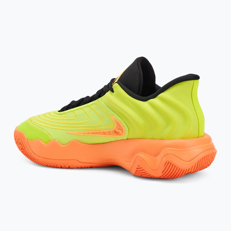 Кросівки баскетбольні Nike Giannis Immortality 4 cyber / sundial /lightning / bright mandarin 3