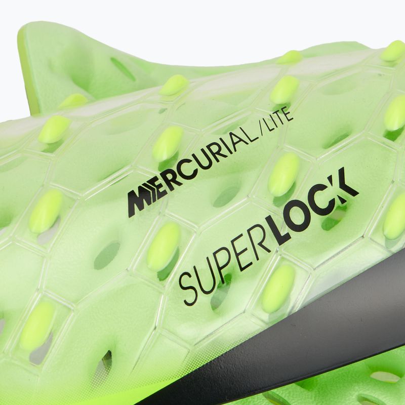 Захист гомілки Nike Mercurial Lite Superlock вольт / ледь вольт / чорний 2