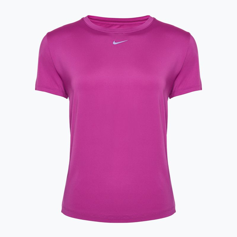 Футболка жіноча Nike One Classic Dri-Fit hot fuchsia / black