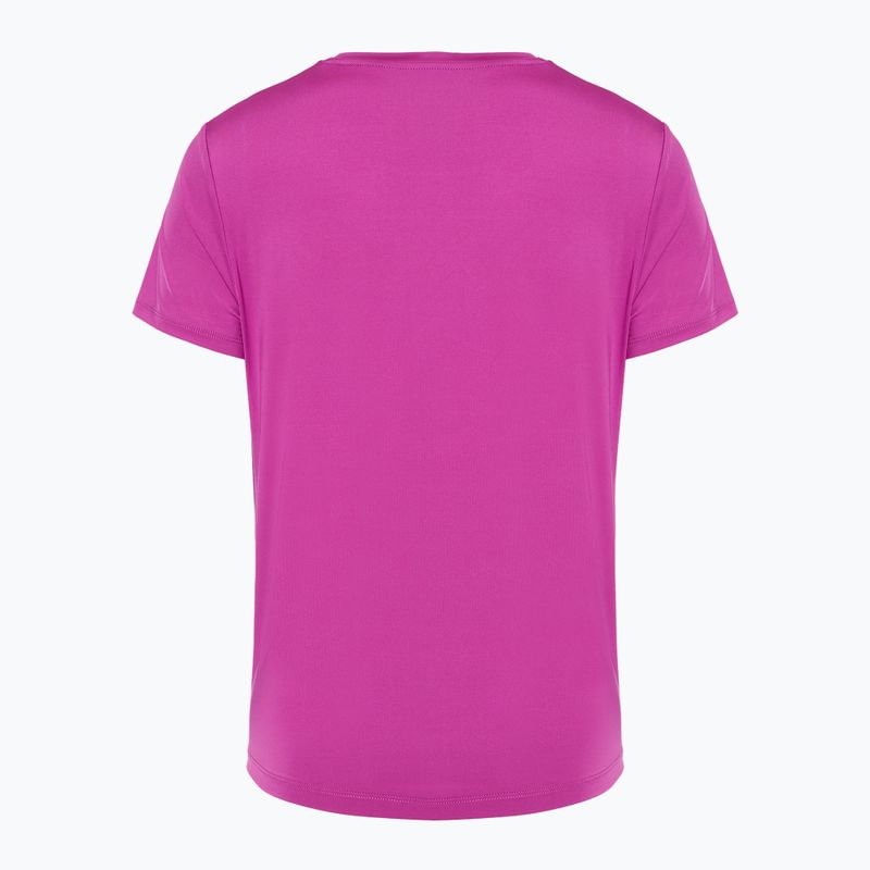 Футболка жіноча Nike One Classic Dri-Fit hot fuchsia / black 2