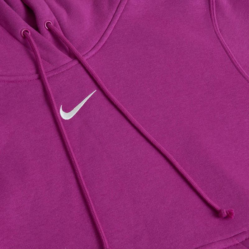 Кофта жіноча Nike Sportswear Phoenix Fleece hot fuchsia / sail 3
