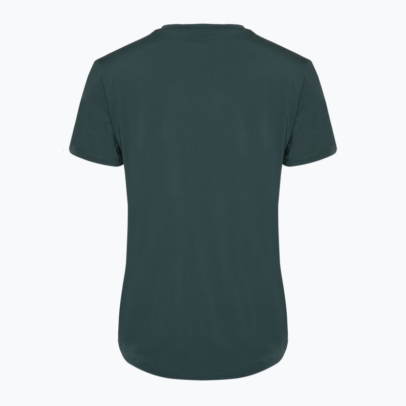 Футболка жіноча Nike One Classic Dri-Fit vintage green / black 2