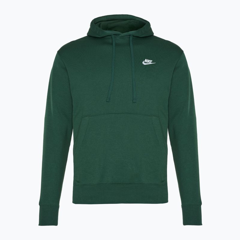 Кофта чоловіча Nike Sportswear Club Fleece Hoodie fir / fir / white