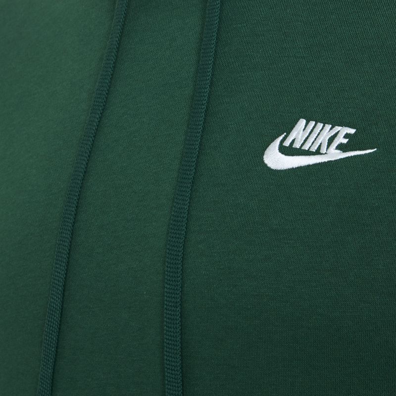 Кофта чоловіча Nike Sportswear Club Fleece Hoodie fir / fir / white 3