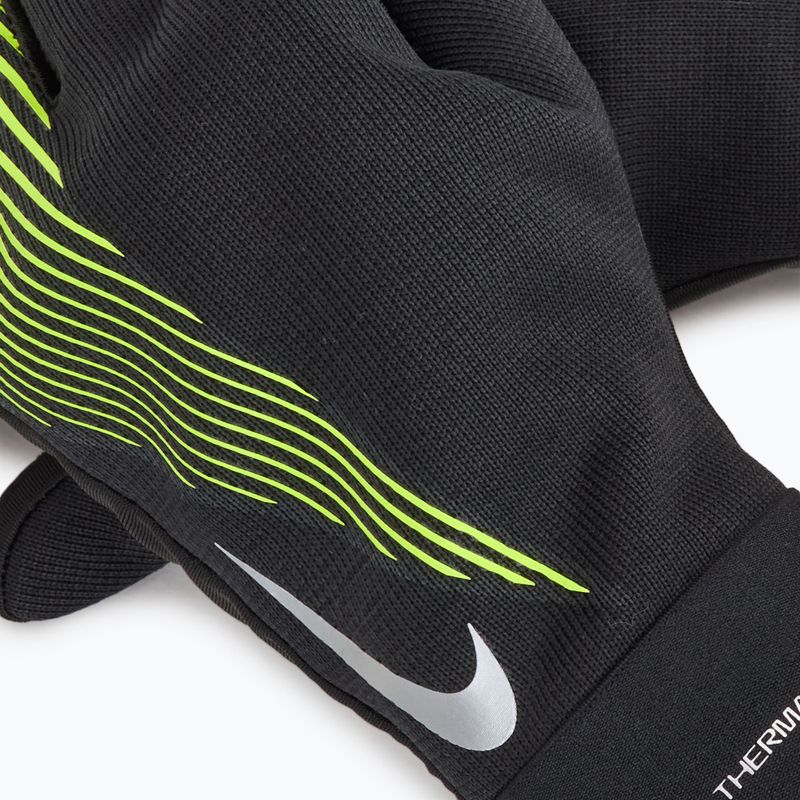 Рукавички Nike Academy Therma-FIT black/black/volt 4